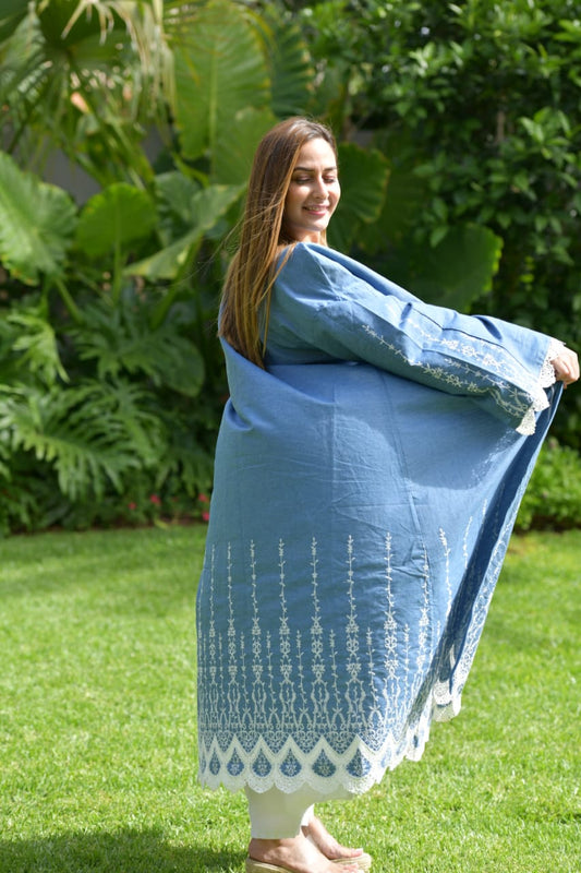 Kimono Lin Effet Jean Léger